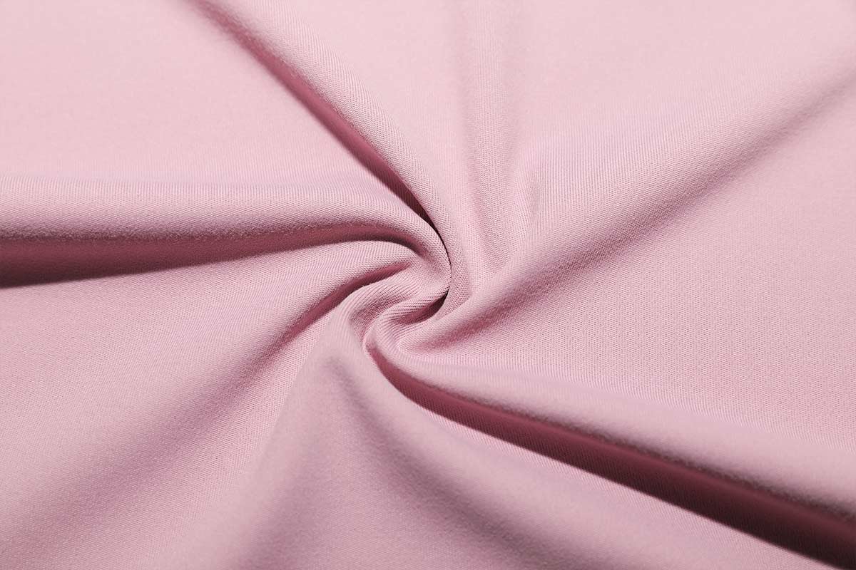 POLYESTER SPANDEXAN INTERLOCK  TWO SIDE PEACH 85%POLYESTER+15%SPANDEXAN 