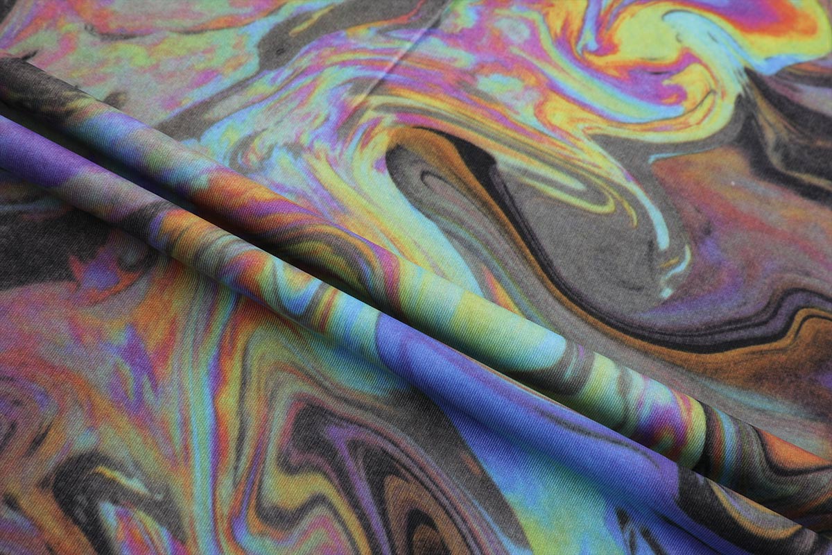 WEFT KNITTING POLYESTER SPANDEX FULL DULL PRINT 90%POLYESTER+10%SPANDEX