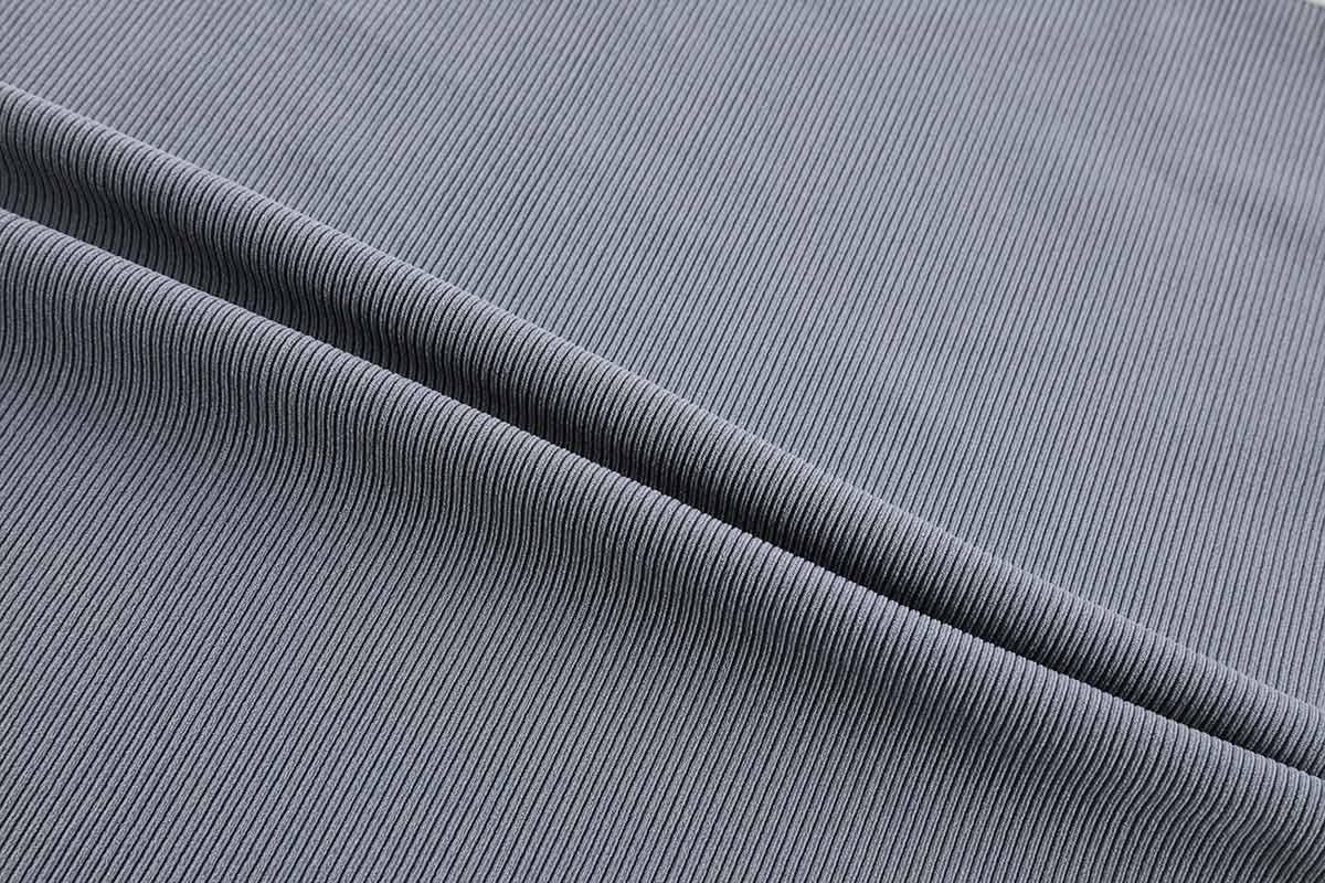 POLYESTER SPANDEX 2*1 RIB 90%POLYESTER+10%SPANDEX