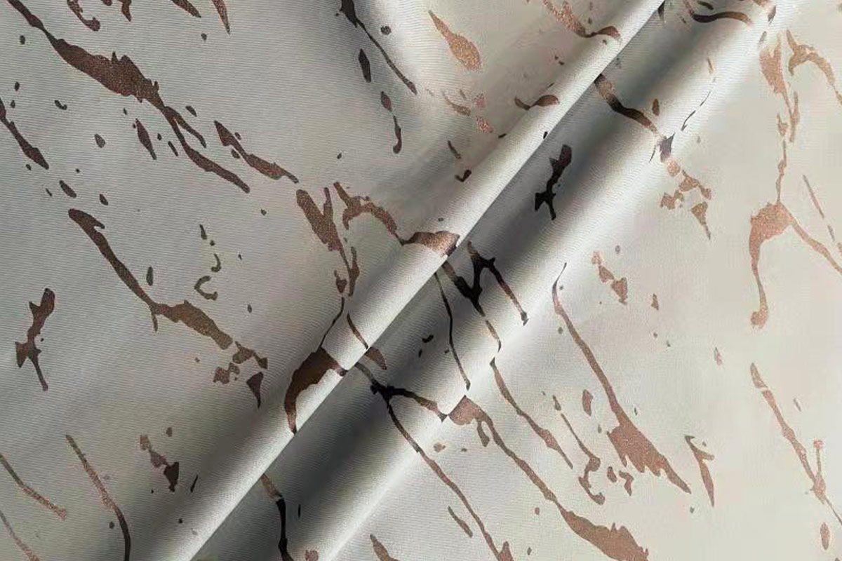 POLYESTER SPANDEX FULL DULL INTERLOCK FOIL 76%POLYESTER+24%SPANDEX